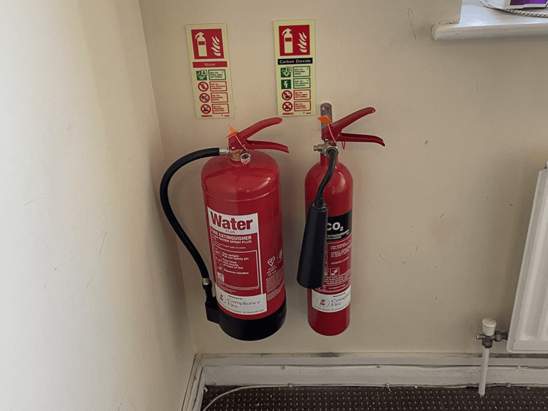 Compliance Fire Ltd | Fire Extinguisher Annual Servicing | Fire Extinguisher Refill Test Discharge | Fire Risk Assessments | Fire Signage | Emergency Lighting | Fire Alarms | Fire Safety Training